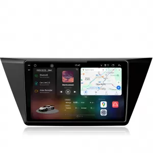 Dedicated Navigation suitable for Volkswagen Touran (2015 - 2020), 2K, 12Gb RAM, 256Gb Storage, Android Auto, Carplay - NAVCAV6031686