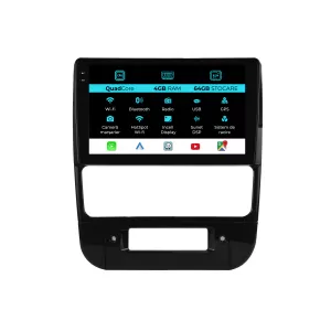 Dedicated Navigation suitable for Peugeot 406 (1998-2004), QuadCore, 9 Inch, 4Gb Ram, 64Gb Storage, Android Auto, Carplay - NAVCAP6031757