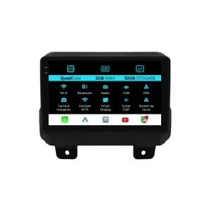 Dedicated Navigation suitable for Jeep Wrangler (2018-2022), 9 Inch, 2Gb Ram, 32Gb Storage, Android Auto, Carplay - NAVCAJ6031772