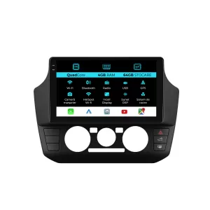 Dedicated Navigation suitable for Volkswagen Up (2017 - 2023), QuadCore, 9 Inch, 4Gb Ram, 64Gb Storage, Android Auto, Carplay - NAVCAV6031781