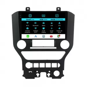 Dedicated Navigation suitable for Ford Mustang (2014 - 2021), 9 Inch, 4Gb Ram, 64Gb Storage, Android Auto, Carplay - NAVCAF6031814