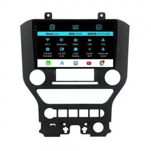 Dedicated Navigation suitable for Ford Mustang (2014 - 2021), 9 Inch, 8Gb Ram, 256Gb Storage, Android Auto, Carplay - NAVCAF6031816