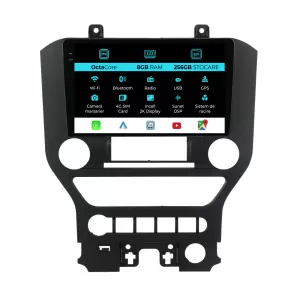 Dedicated Navigation suitable for Ford Mustang (2014 - 2021), 2K, 8Gb RAM, 256Gb Storage, Android Auto, Carplay - NAVCAF6031818