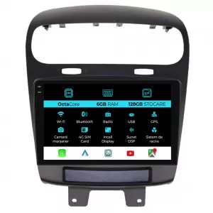 Dedicated Navigation suitable for Dodge Journey (2012-2020), 9 Inch, 6Gb RAM, 128Gb Storage, Carplay - NAVCAD6031847