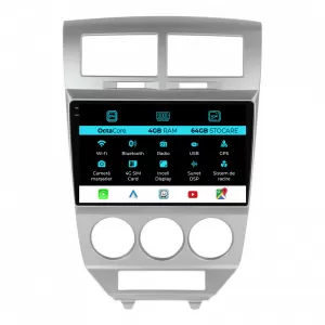 Dedicated Navigation suitable for Dodge Caliber (2006-2010), 9 Inch, 4Gb Ram, 64Gb Storage, Android Auto, Carplay - NAVCAD6031854
