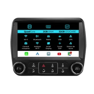 Dedicated Navigation suitable for Chevrolet Camaro (2010-2015), 9 Inch, 2Gb RAM, 32Gb Storage, Android Auto, Carplay - NAVCAC6031860