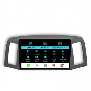 Dedicated Navigation suitable for Jeep Grand Cherokee (2004-2007), 10 Inch, 8Gb RAM, 256Gb Storage, Android Auto, Carplay - NAVCAJ6031911