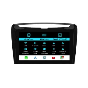 Dedicated Navigation suitable for Lancia Ypsilon (2012-2020), 2K, 4Gb RAM, 64Gb Storage, Android Auto, Carplay - NAVCAL6032000