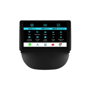 Dedicated Navigation suitable for Renault Symbol (2003 - 2008), 9 Inch, 6Gb Ram, 128Gb Storage, Android Auto, Carplay - NAVCAR6032014