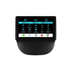 Dedicated Navigation suitable for Renault Symbol (2003 - 2008), 2K, 8GB RAM, 256GB Storage, Android Auto, Carplay - NAVCAR6032017