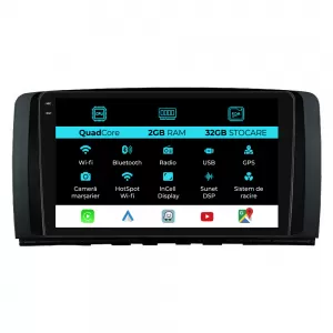 Dedicated Navigation suitable for Mercedes Benz R-Class W254 (2005-2017), 9 Inch, 2GB RAM, 32GB Storage, Carplay - NAVCAM6032073