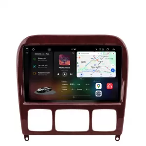 Dedicated Navigation suitable for Mercedes S-Class W220 (1998-2005), 2K, 12Gb RAM, 256Gb Storage, Carplay - NAVCAM6032088