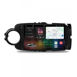 Dedicated Navigation suitable for Toyota Yaris (2011-2018), 2K, 12Gb RAM, 256Gb Storage, Carplay - NAVCAT6032128