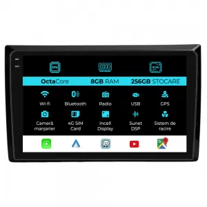 Dedicated Navigation suitable for Volkswagen Beetle (2012 - 2018), 10 Inch, 8Gb RAM, 256Gb Storage, Android Auto, Carplay - NAVCAV6032138