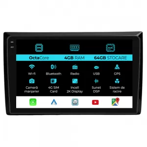 Dedicated Navigation suitable for Volkswagen Beetle (2012 - 2018), 2K, 4Gb RAM, 64Gb Storage, Android Auto, Carplay - NAVCAV6032141