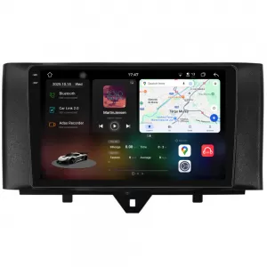 Dedicated Navigation suitable for Smart For Four (2010 - 2015), 2K, 12Gb RAM, 256Gb Storage, Android Auto, Carplay - NAVCAS6032160