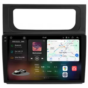 Dedicated Navigation suitable for Volkswagen Touran (2003 - 2014), 2K, 12GB RAM, 256GB Storage, Android Auto, Carplay - NAVCAV6032170