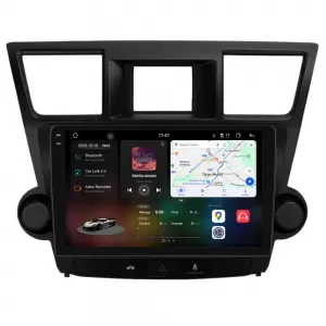 Dedicated Navigation suitable for Toyota Highlander (2008 - 2014), 2K, 12Gb RAM, 256Gb Storage, Android Auto, Carplay - NAVCAT6032242