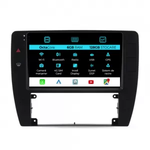 Dedicated Navigation suitable for Volkswagen Passat B5 (2000 - 2005), 9 Inch, 6Gb Ram, 128Gb Storage, Android Auto, Carplay - NAVCAV6032286