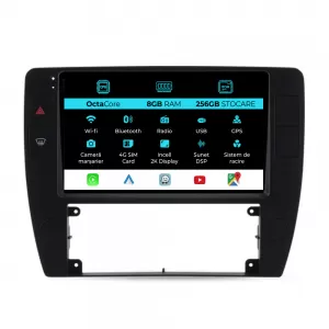 Dedicated Navigation suitable for Volkswagen Passat B5 (2000 - 2005), 2K, 8GB RAM, 256GB Storage, Android Auto, Carplay - NAVCAV6032289