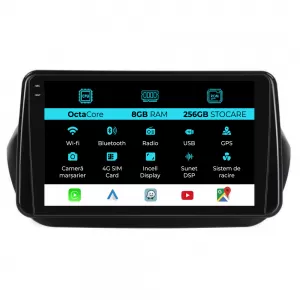 Dedicated Navigation suitable for Citroen Nemo (2008 - 2017), 9 Inch, 8Gb Ram, 256Gb Storage, Android Auto, Carplay - NAVCAC6032319