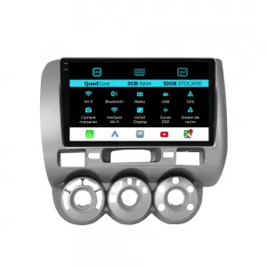 Dedicated Navigation suitable for Honda Jazz City (2002-2007), 9 Inch, 2Gb RAM, 32Gb Storage, Android Auto, Carplay - NAVCAH6032323