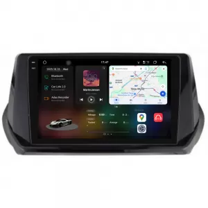 Dedicated Navigation suitable for Peugeot 2008 (2019 - 2024), 2K, 12GB RAM, 256GB Storage, Android Auto, Carplay - NAVCAP6032338