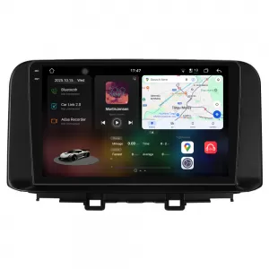 Dedicated Navigation suitable for Hyundai Kona (2017-2023), 2K, 12GB RAM, 256GB Storage, Android Auto, Carplay - NAVCAH6032346