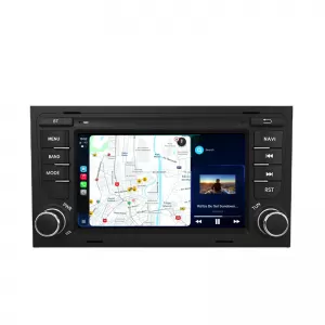 Dedicated Navigation suitable for Audi A4 B6 B7 (2000 - 2008), QuadCore, 7 Inch, 4Gb Ram, 64Gb Storage, Android Auto, Carplay - NAVCAA6032348