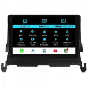Dedicated Navigation suitable for Dodge Journey (2009-2012), 2K, 8Gb RAM, 256Gb Storage, Carplay - NAVCAD6032367