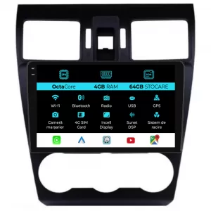 Dedicated Navigation suitable for Subaru Forester (2012-2018), 9 Inch, 4GB RAM, 64GB Storage, Carplay - NAVCAS6032407