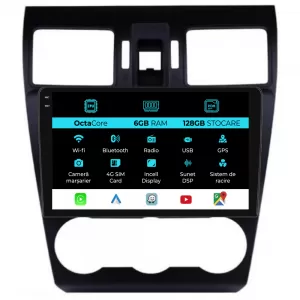 Dedicated Navigation suitable for Subaru Forester (2012-2018), 9 Inch, 6GB RAM, 128GB Storage, Carplay - NAVCAS6032408