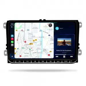 Dedicated Navigation suitable for Volkswagen, 9 Inch, 8GB RAM, 256GB storage, Carplay, Android Auto - NAVCAV6032414