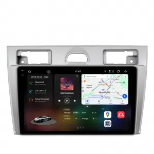 Dedicated Navigation suitable for Ford Fiesta (2004 - 2009), 2K, 12Gb RAM, 256Gb Storage, Android Auto, Carplay - NAVCAF6032423