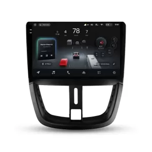 Car Navigation with AI Assistance Teyes CC4 PRO suitable for Peugeot 207 2006-2015 8+128GB 9.5 QLED, Android 13, 5G, 7.1 DSP, CarPlay - NAVCAP6032555