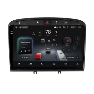 Car Navigation with AI Assistance Teyes CC4 PRO suitable for Peugeot 408 2012-2020 8+128GB 9.5 QLED, Android 13, 5G, 7.1 DSP, CarPlay - NAVCAP6032557