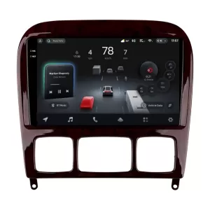 Car Navigation with AI Assistance Teyes CC4 PRO suitable for Mercedes-Benz S Class W220 1998-2005 8+128GB 9.5 QLED, Android 13, 5G, 7.1 DSP, CarPlay - NAVCAM6032639