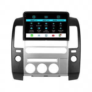 Dedicated Navigation suitable for Nissan Navara (2004 - 2010), 2K, 4Gb RAM, 64Gb Storage, Android Auto, Carplay - NAVCAN6032657