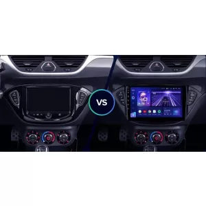 Teyes CC3 2K 360 Car Navigation suitable for Opel Corsa E 2014-2019 6+128GB 9.5 QLED Octa-core 2Ghz, Android 4G Bluetooth 5.1 DSP