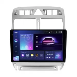 Teyes CC3 2K 360 Car Navigation suitable for Peugeot 307 2001-2008 6+128GB 9.5 QLED Octa-core 2Ghz, Android 4G Bluetooth 5.1 DSP - NAVCAP6032736