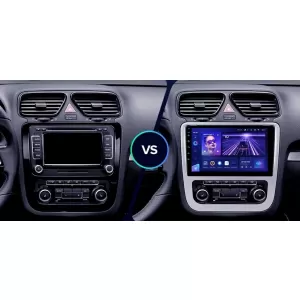 Teyes CC3 2K Car Navigation suitable for Volkswagen Scirocco 2008-2017 6+128GB 9.5 QLED Octa-core 2Ghz Android 4G Bluetooth 5.1 DSP