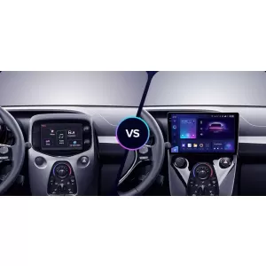Teyes CC3 2K Car Navigation suitable for Peugeot 108 2014-2021 6+128GB 10.36 QLED Octa-core 2Ghz, Android 4G Bluetooth 5.1 DSP