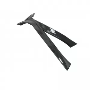 Rear Spoilers Right & Left suitable for VW Polo AW 18+ Piano Black Standard Version 2 Pcs From Abs Plastic-image-6289829