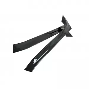 Rear Spoilers Right & Left suitable for VW Golf VI (6) 08-12 Piano Black GTI & R Version 2 Pcs From Abs Plastic-image-6289834