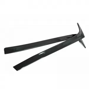 Rear Spoilers Right & Left Suitable for VW Golf VII (7 & 7.5) 12-20 Piano Black Standard Version 2 Pcs From Abs Plastic-image-6289837
