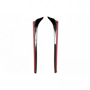 Rear Spoilers Right & Left Suitable for VW Golf VII (7 & 7.5) 12-20 Piano Black Standard Version 2 Pcs From Abs Plastic-image-6289841