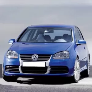 Front Bumper suitable for VW Golf V (5) 03-08 / Jetta 05-10 R32 Look With Chrome Grille-image-6289843