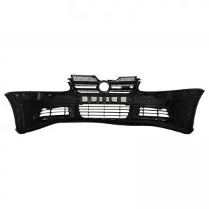 Front Bumper suitable for VW Golf V (5) 03-08 / Jetta 05-10 R32 Look With Chrome Grille-image-6289847