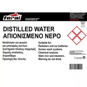Distilled Water Feral 4L