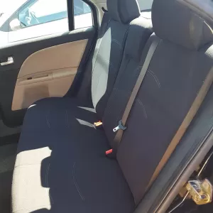 Seat Covers Super Sport All In One Black-Grey Set Front-Rear 11 Pieces-image-6289979